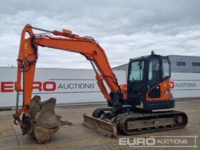 2019 Doosan DX85R-3 6 Ton+ Excavators For Auction: Leeds 11th,12th,13th & 14th September 2024 @8:00am