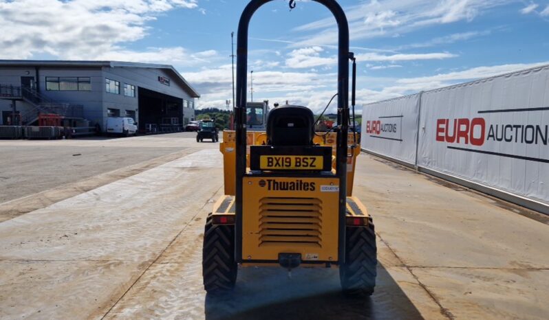 2019 Thwaites 3 Ton Site Dumpers For Auction: Dromore – 11th & 12th October 2024 @ 9:00am For Auction on 2024-10-11 full