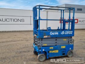 2014 Genie GS1932 Manlifts For Auction: Leeds 11th,12th,13th & 14th September 2024 @8:00am