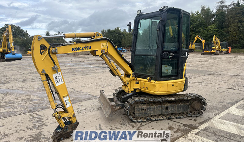 Komatsu PC26 Three Ton Mini digger