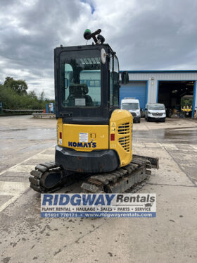 Komatsu PC26 Three Ton Mini digger full