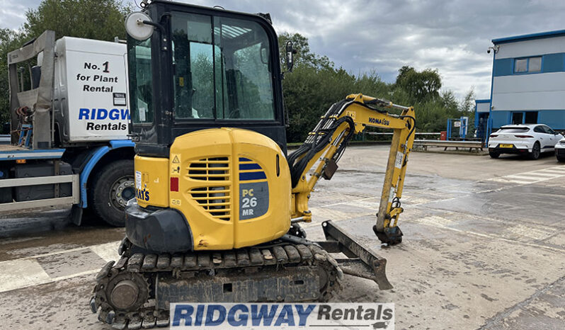 Komatsu PC26 Three Ton Mini digger full