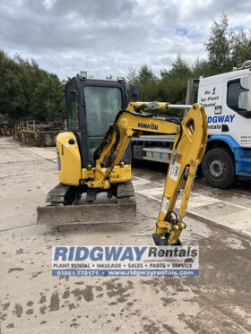 Komatsu PC26 Three Ton Mini digger full