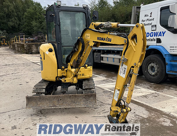 Komatsu PC26 Three Ton Mini digger full