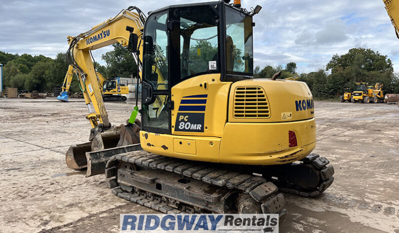 Komatsu PC80MR-5 full