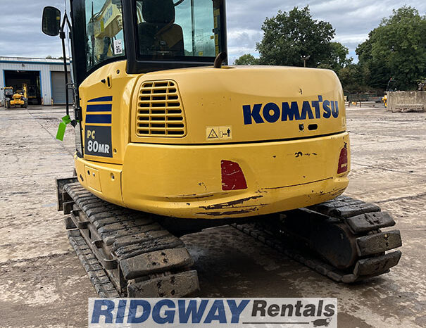 Komatsu PC80MR-5 full