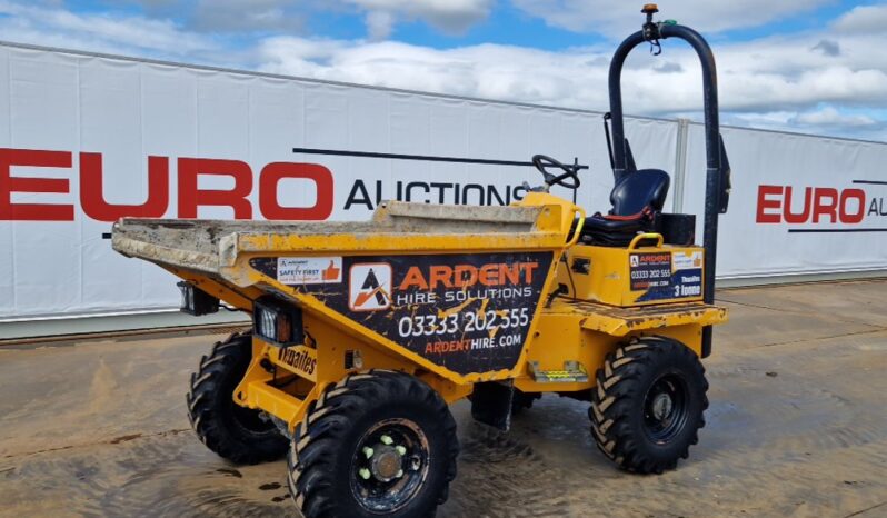 2018 Thwaites 3 Ton Site Dumpers For Auction: Dromore – 11th & 12th October 2024 @ 9:00am For Auction on 2024-10-11