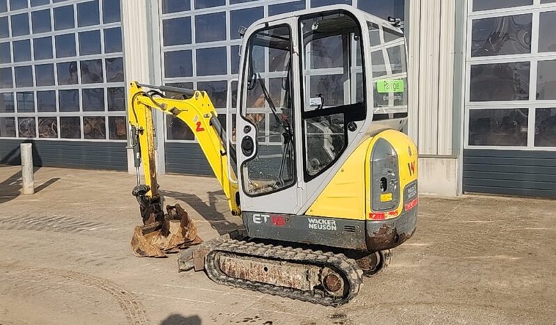 Wacker Neuson ET16 Mini Excavators For Auction: Dromore – 11th & 12th October 2024 @ 9:00am For Auction on 2024-10-12 full