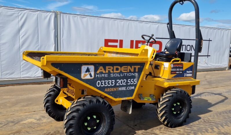 2019 Thwaites 3 Ton Site Dumpers For Auction: Dromore – 11th & 12th October 2024 @ 9:00am For Auction on 2024-10-11