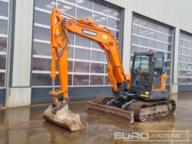 2021 Doosan DX85R-3 6 Ton+ Excavators For Auction: Leeds 11th,12th,13th & 14th September 2024 @8:00am