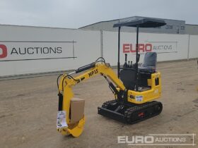 Unused 2024 Machpro MP15 Mini Excavators For Auction: Leeds 11th,12th,13th & 14th September 2024 @8:00am