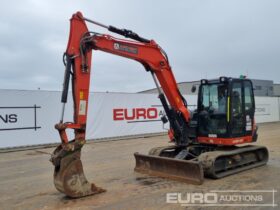 2021 Kubota KX080-4A2 6 Ton+ Excavators For Auction: Leeds 11th,12th,13th & 14th September 2024 @8:00am