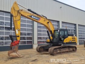 2021 Sany SY265C LC 20 Ton+ Excavators For Auction: Leeds 11th,12th,13th & 14th September 2024 @8:00am