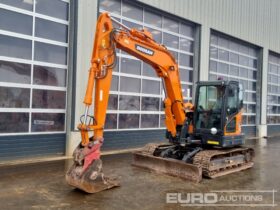 2022 Doosan DX85R-3 6 Ton+ Excavators For Auction: Leeds 11th,12th,13th & 14th September 2024 @8:00am