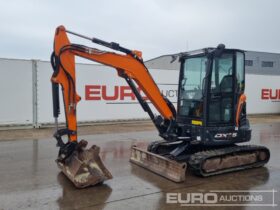 2019 Doosan DX35Z Mini Excavators For Auction: Leeds 11th,12th,13th & 14th September 2024 @8:00am