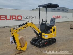 Unused 2024 Machpro MP15 Mini Excavators For Auction: Leeds 11th,12th,13th & 14th September 2024 @8:00am