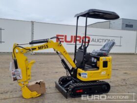 Unused 2024 Machpro MP15 Mini Excavators For Auction: Leeds 11th,12th,13th & 14th September 2024 @8:00am