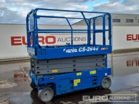 Genie GS2646 Manlifts For Auction: Leeds 11th,12th,13th & 14th September 2024 @8:00am