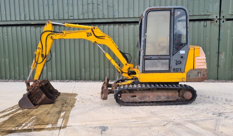 1900 JCB 803 EXCAVATOR full