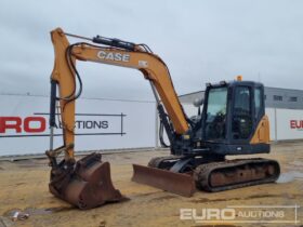 2017 Case CX80C 6 Ton+ Excavators For Auction: Leeds 11th,12th,13th & 14th September 2024 @8:00am