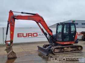 2021 Kubota KX080-4A2 6 Ton+ Excavators For Auction: Leeds 11th,12th,13th & 14th September 2024 @8:00am