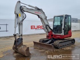 2015 Takeuchi TB260 6 Ton+ Excavators For Auction: Leeds 11th,12th,13th & 14th September 2024 @8:00am