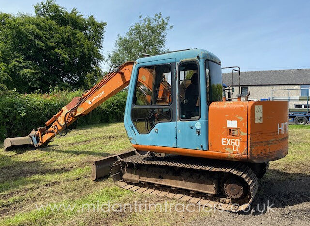 1997 Hitachi EX 60-3 L/C Excavator full