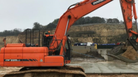 2016 DOOSAN DX225-3 full