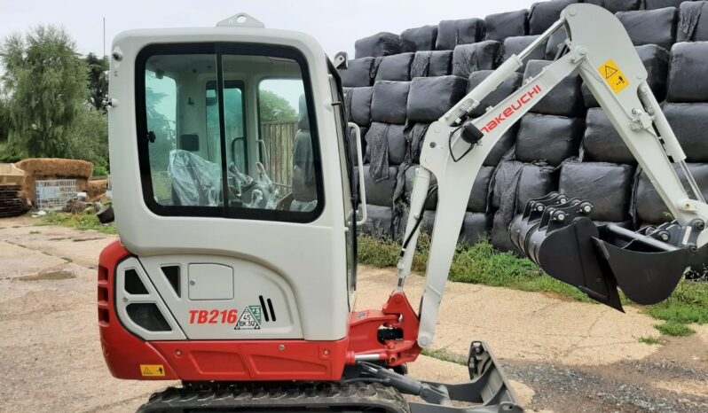 1.8T Excavator Takeuchi TB216- Ex demo full