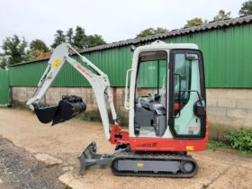 1.8T Excavator Takeuchi TB216- Ex demo full