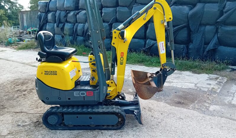 0.8T Excavator Wacker Neuson 803 2019 full