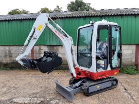 1.8T Excavator Takeuchi TB216- Ex demo full