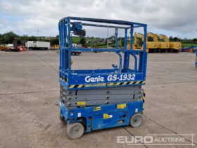 Genie GS1932 Manlifts For Auction: Dromore – 11th & 12th October 2024 @ 9:00am For Auction on 2024-10-11