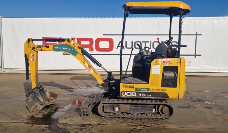 2019 JCB 16C-1 Mini Excavators For Auction: Dromore – 11th & 12th October 2024 @ 9:00am For Auction on 2024-10-12 full