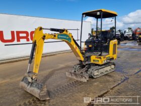 2019 JCB 16C-1 Mini Excavators For Auction: Dromore – 11th & 12th October 2024 @ 9:00am For Auction on 2024-10-12