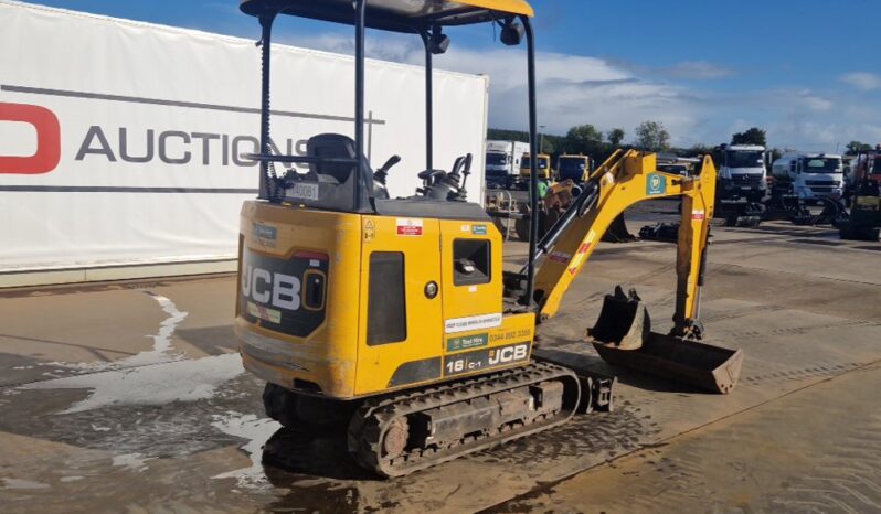 2019 JCB 16C-1 Mini Excavators For Auction: Dromore – 11th & 12th October 2024 @ 9:00am For Auction on 2024-10-12 full