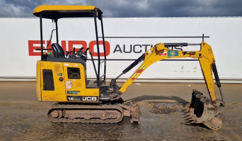 2019 JCB 16C-1 Mini Excavators For Auction: Dromore – 11th & 12th October 2024 @ 9:00am For Auction on 2024-10-12 full