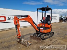 2019 Kubota U17-3 Mini Excavators For Auction: Dromore – 11th & 12th October 2024 @ 9:00am For Auction on 2024-10-12