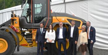 Volvo Electric Loader Factory Opening