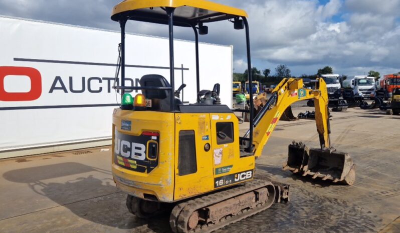 2019 JCB 16C-1 Mini Excavators For Auction: Dromore – 11th & 12th October 2024 @ 9:00am For Auction on 2024-10-12 full