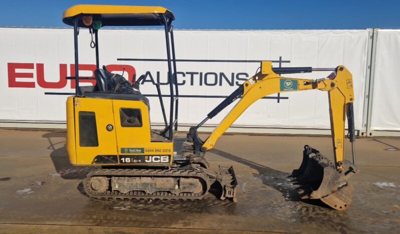 2019 JCB 16C-1 Mini Excavators For Auction: Dromore – 11th & 12th October 2024 @ 9:00am For Auction on 2024-10-12 full