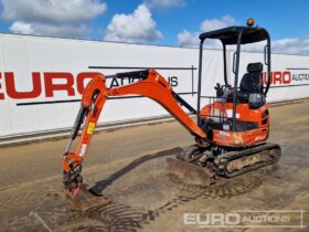 2018 Kubota U17-3 Mini Excavators For Auction: Dromore – 11th & 12th October 2024 @ 9:00am For Auction on 2024-10-12