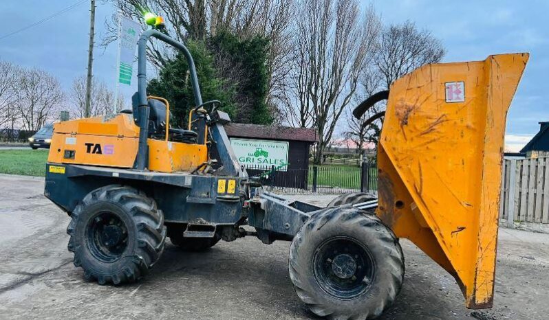 TEREX TA6 4WD DUMPER * YEAR 2015 * C/W ROLE BAR *VIDEO* full