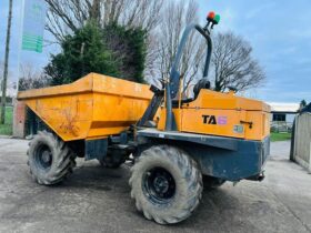 TEREX TA6 4WD DUMPER * YEAR 2015 * C/W ROLE BAR *VIDEO* full