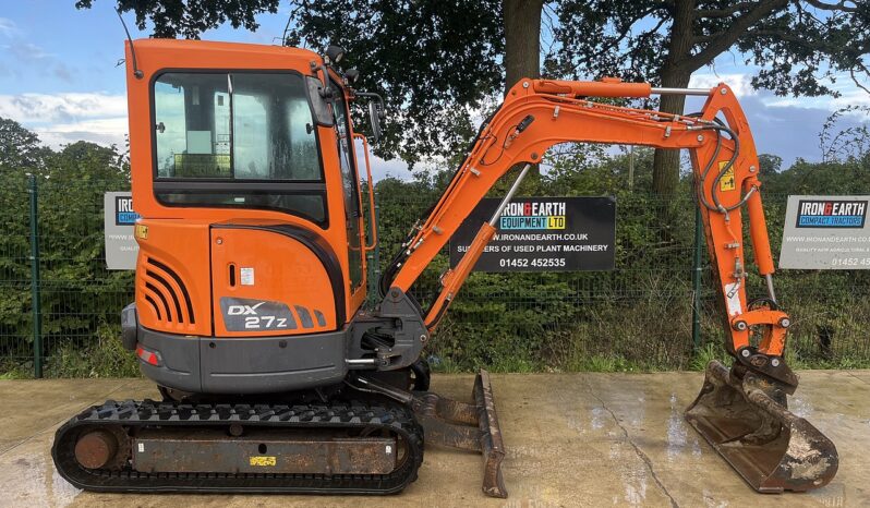 2017 Doosan DX27Z (U570) full