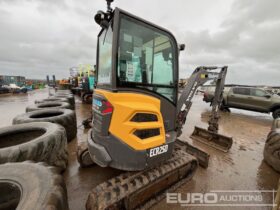 2020 Volvo ECR25D Mini Excavators For Auction: Leeds – 23rd, 24th, 25th, 26th October @ 08:00am full