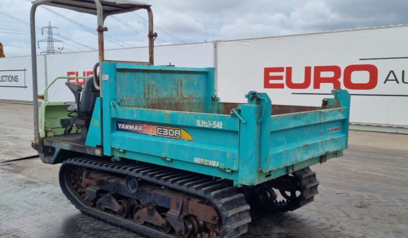 Yanmar C30R-2 Tracked Dumpers For Auction: Leeds – 23rd, 24th, 25th, 26th October @ 08:00am full