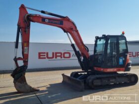 2019 Kubota KX080-4A 6 Ton+ Excavators For Auction: Leeds – 23rd, 24th, 25th, 26th October @ 08:00am