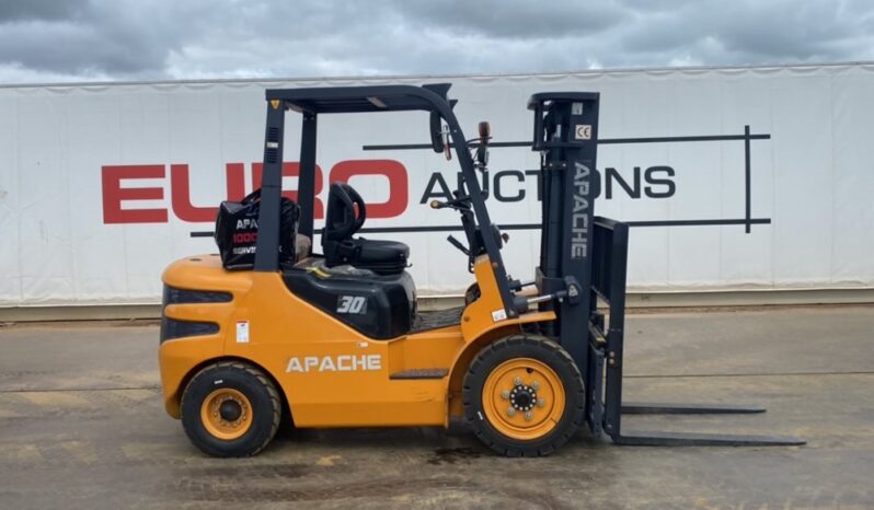 Unused 2024 Apache HH30Z Forklifts For Auction: Dromore – 11th & 12th October 2024 @ 9:00am For Auction on 2024-10-12 full