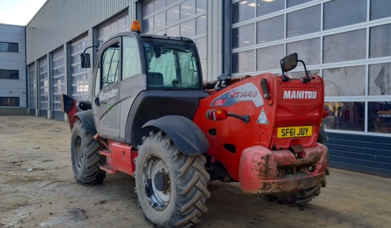 2011 Manitou MT1440 Telehandlers For Auction: Leeds – 23rd, 24th, 25th, 26th October @ 08:00am full